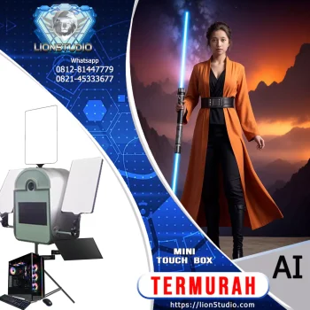 Jasa Photobooth AI Murah | Touch Box | Print Unlimited 4R | 4 Jam