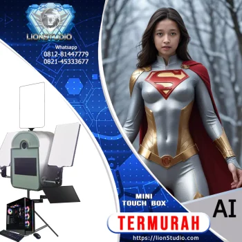 Jasa Photobooth AI Murah | Touch Box | Print Unlimited 4R | 2 Jam