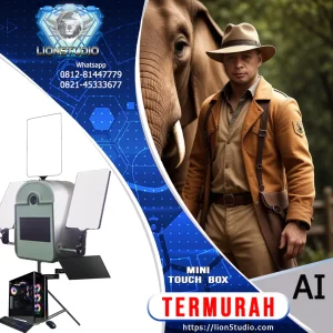 Jasa Photobooth AI Murah | Touch Box | Print Unlimited 4R | 10 Jam