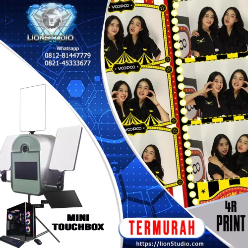 Sewa Photobooth Murah | Print 4R 200 lbr | Touch Box | 4jam