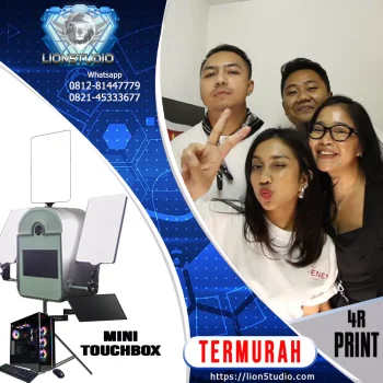 Sewa Photobooth Murah | Print 4R 300 lbr | Touch Box | 6jam