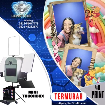 Sewa Photobooth Murah | Print 4R 150 lbr | Touch Box | 3jam