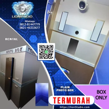 Sewa Photo Box Murah  | No Branding | Equipment Set