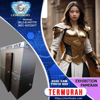 Photobox AI Pameran - Exhibition - Expo  Harian Murah | Dual Cam | Front + High Angle | Print | 5 hari