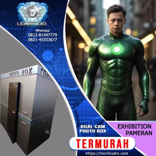 Photobox AI Pameran - Exhibition - Expo  Harian Murah | Dual Cam | Front + High Angle | QR Softcopy | 3 hari - Image 6