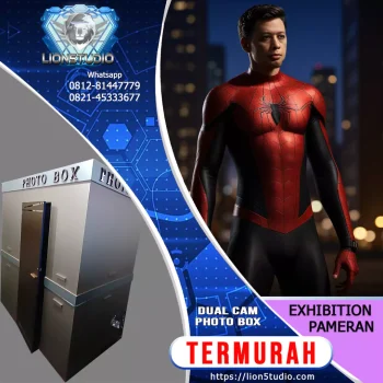 Photobox AI Pameran - Exhibition - Expo  Harian Murah | Dual Cam | Front + High Angle | Print | 15 hari