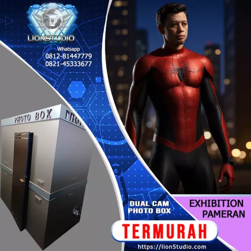 Photobox AI Pameran - Exhibition - Expo  Harian Murah | Dual Cam | Front + High Angle | QR Softcopy | 3 hari - Image 5