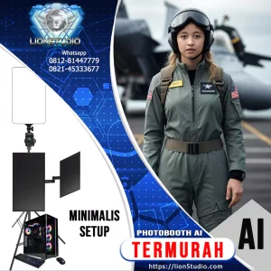 Photobooth AI Murah | Softcopy QR Download | Touch TV | No Box | 8 jam