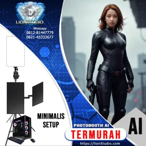 Photobooth AI Murah | Softcopy QR Download | Touch TV | No Box | 6jam