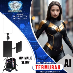 Photobooth AI Murah | Softcopy QR Download | Touch TV | No Box | 10 jam