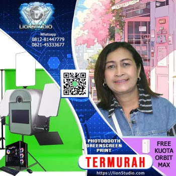 Photobooth Greenscreen Murah  | QR SOFTCOPY | Touch Box | 4jam