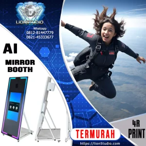 Mirror Booth AI Murah | Print 4R | Promo - Jasa - Sewa |  8jam