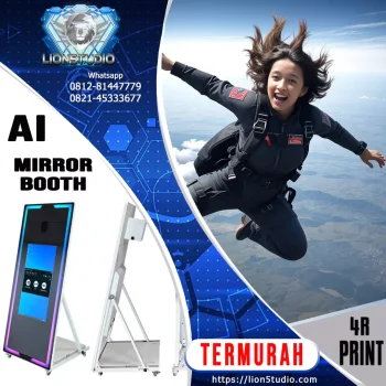 Mirror Booth AI Murah | Print 4R | Promo - Jasa - Sewa |  8jam