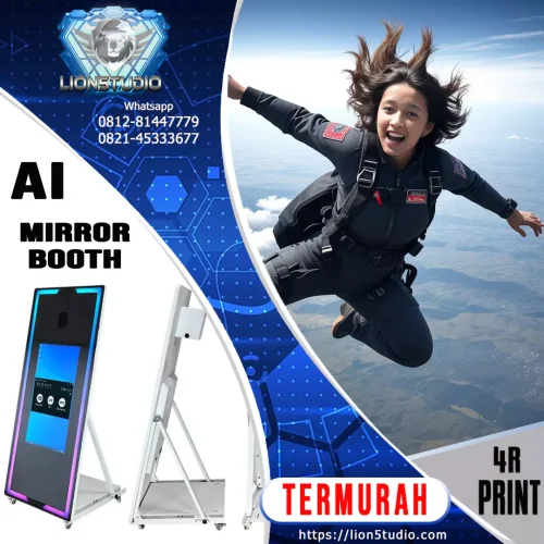 Mirror Booth AI Murah | Print 4R | Promo - Jasa - Sewa |  8jam