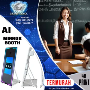 Mirror Booth AI Murah | Print 4R | Promo - Jasa - Sewa |  6jam