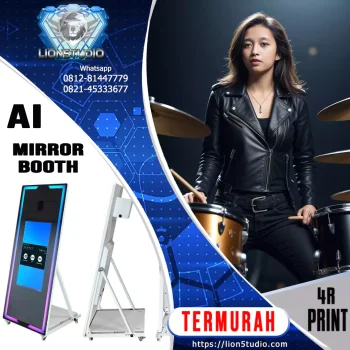 Mirror Booth AI Murah | Print 4R | Promo - Jasa - Sewa |  3jam