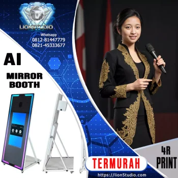 Mirror Booth AI Murah | Print 4R | Promo - Jasa - Sewa |  2jam