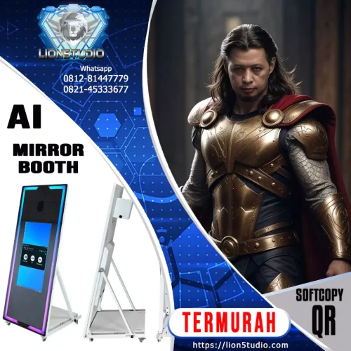 Mirror Booth AI Pameran - Exhibition - Expo  Harian Murah | QR Softcopy | Promo - Jasa - Sewa |  30 hari - Image 6