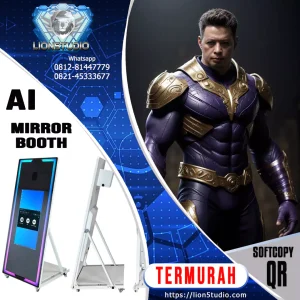 Mirror Booth AI Pameran - Exhibition - Expo  Harian Murah | QR Softcopy | Promo - Jasa - Sewa |  15 hari