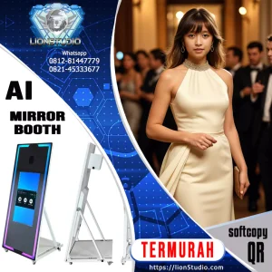 Mirror Booth AI Murah | QR Softcopy | Promo - Jasa - Sewa |  10jam