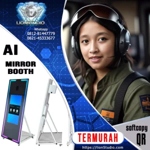Mirror Booth AI Murah | QR Softcopy | Promo - Jasa - Sewa |  8jam
