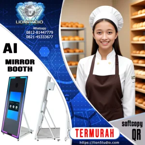Mirror Booth AI Murah | QR Softcopy | Promo - Jasa - Sewa |  3jam
