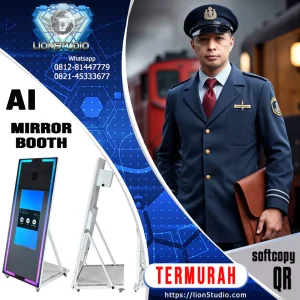 Mirror Booth AI Murah | QR Softcopy | Promo - Jasa - Sewa |  2jam