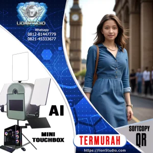 Photobooth AI Murah | Touch Box | QR SOFT COPY | 2 Jam