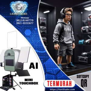Photobooth AI Murah | Touch Box | QR SOFT COPY | 6 Jam