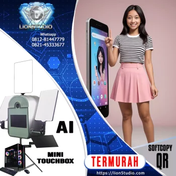 Photobooth AI Murah | Touch Box | QR SOFT COPY | 8 Jam