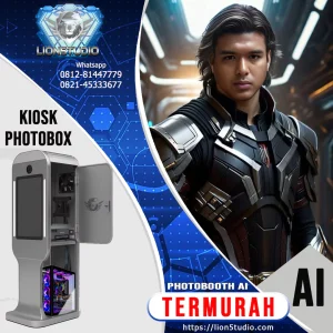 Photo Booth Kiosk Box AI Murah | Pameran - Event  - Wedding | Print 4R | Promo - Jasa - Sewa |  3 jam