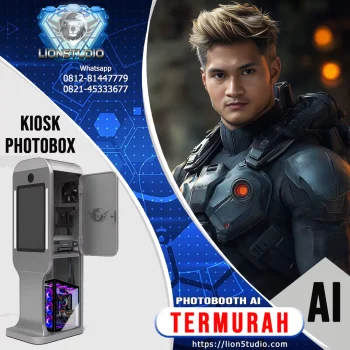 Photo Booth Kiosk Box AI Murah | Pameran - Event  - Wedding | Print 4R | Promo - Jasa - Sewa | 10 jam
