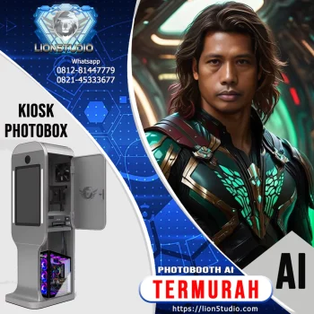 Photo Booth Kiosk Box AI Murah | Pameran - Event  - Wedding | Print 4R | Promo - Jasa - Sewa | 12 jam